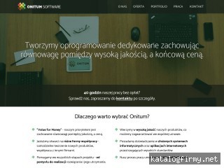 Onitum Software Sp. z o.o. screen