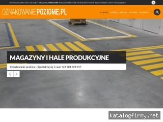 OznakowaniePoziome.pl screen