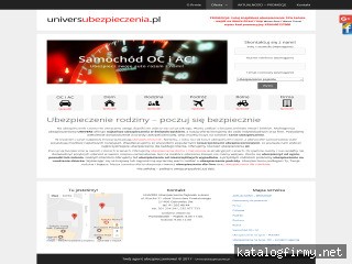 www.universubezpieczenia.pl screen