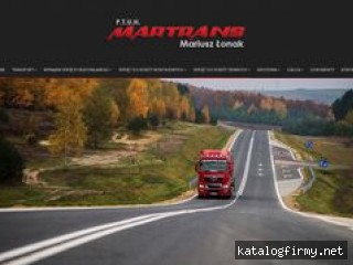 www.martrans-dg.pl screen