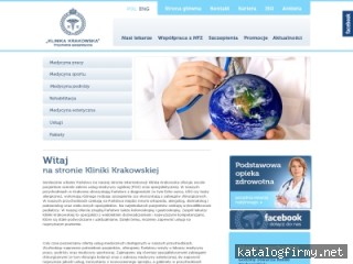 KLINIKA KRAKOWSKA Lekarze kraków screen