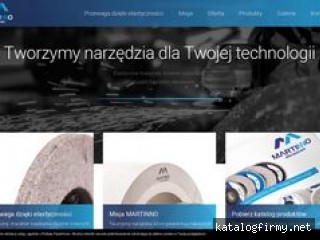 Martinno Abrasives - materiały ścierne i polerskie screen