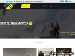 Szkoła Kitesurfingu Kite Zone screen