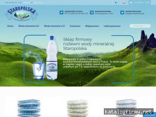 Hurtownia wody mineralnej Staropolska screen