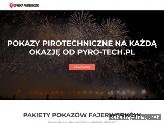 Pokazfajerwerki.pl PyroTech screen
