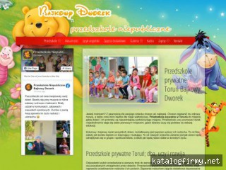 Przedszkole Prywatne Toruń Bajkowy Dworek screen