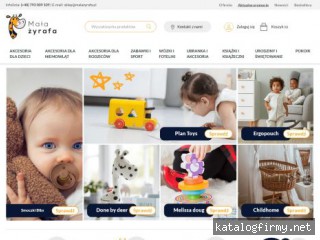 Malazyrafa.pl screen