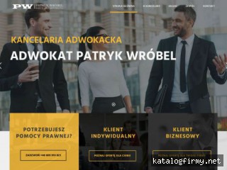Kancelaria Adwokacka Adwokat Patryk Wróbel screen