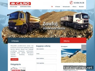 PPUH CARO Sortownia Żwiru screen