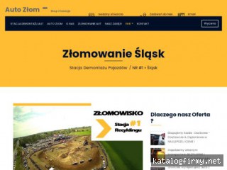 Auto złom & auto skup screen
