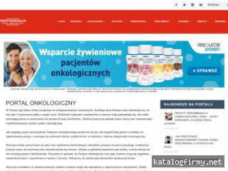 Portal medyczny zwrotnikraka.pl screen