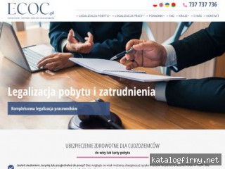 Europejskie Centrum Obsługi Cudzoziemców sp. z o.o. screen