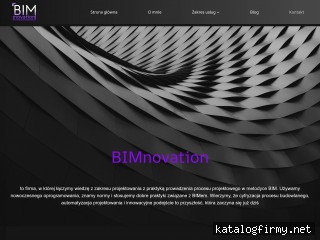 BIMnovation – Architektura, Projektowanie i Konsulting BIM screen