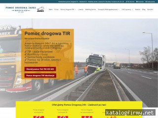 Pomoc drogowa Jarex Wrocław screen