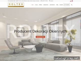 ROLTEX Producent rolet, plis, verticali i moskitier screen
