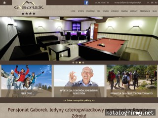 Pensjonat Gaborek Sp. J. screen
