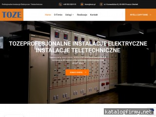 TOZE SPÓŁKA Z OGRANICZONĄ ODPOWIEDZIALNOŚCIĄ screen