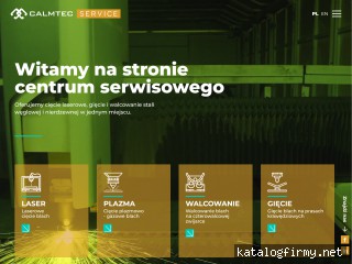 Calmtec Service - centrum serwisowe screen