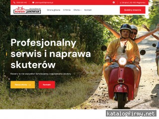 Rowery Janowiak sprzedaż, serwis, naprawa rowerów, skuterów screen
