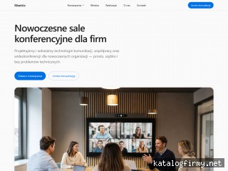 Meetrix – wideokonferencje dla firm screen