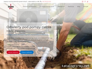 SevroGeo - odwierty pod pompy ciepła screen