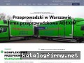 ADEXIM Warszawa – przeprowadzki mieszkań, biur i za granicę