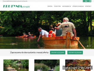 Perkun Stowarzyszenie Przewoźników Łodziami po Rzece Krutynia screen